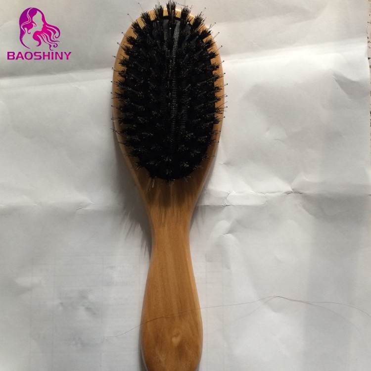 anti-static hair extension Soft bristle brush/boar bristle brush/boar bristle hair brush